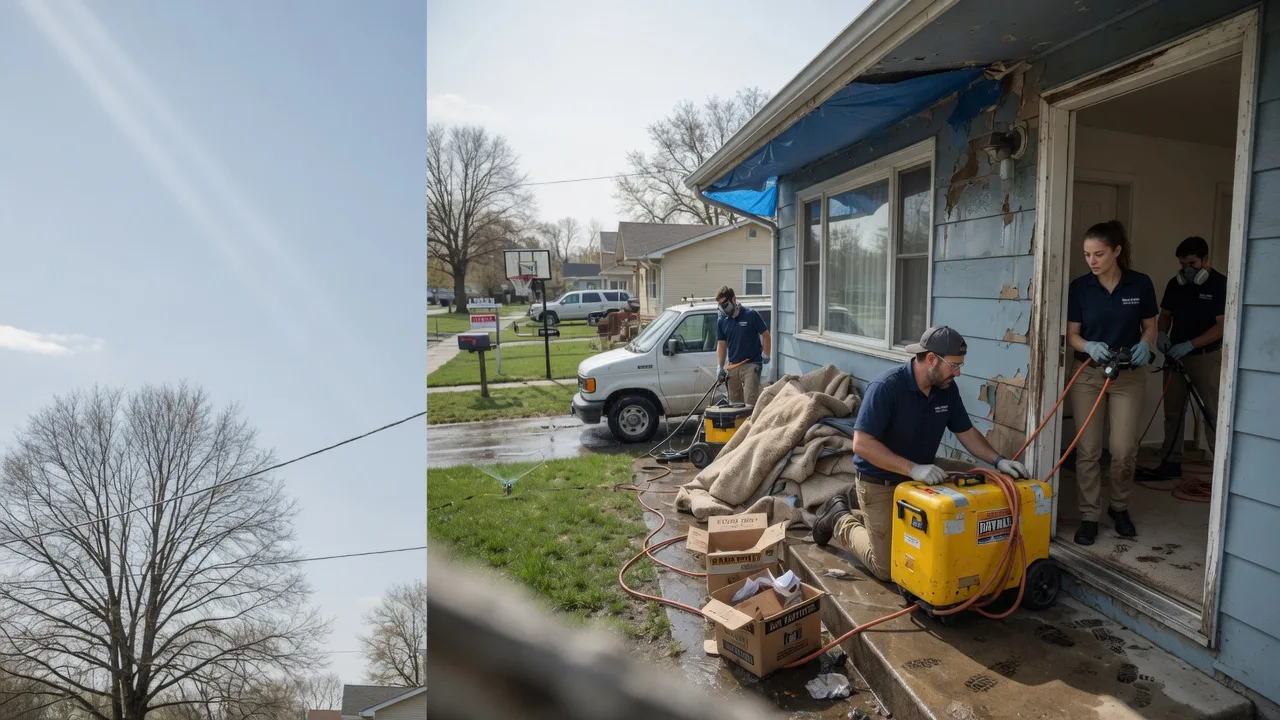 Basement Flood Cleanup in Breeden, WV near me